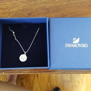 Swarvoski Letter M Pendant